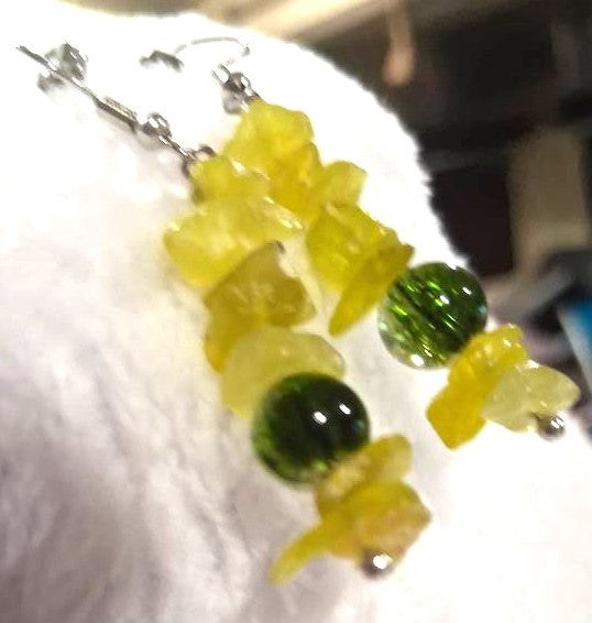 Jade earring Set
