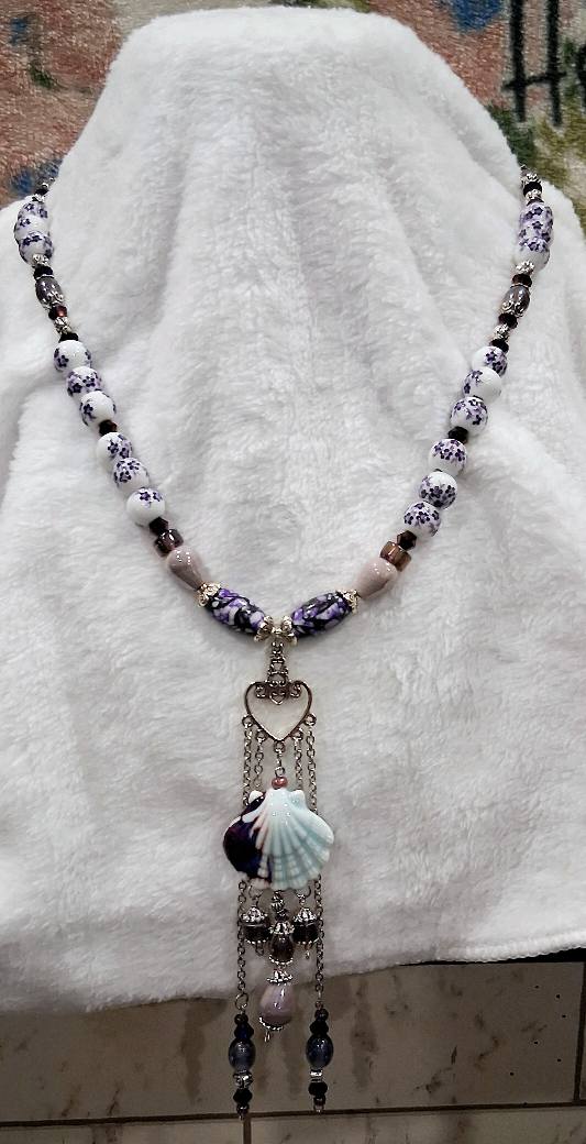 Necklace Purple
