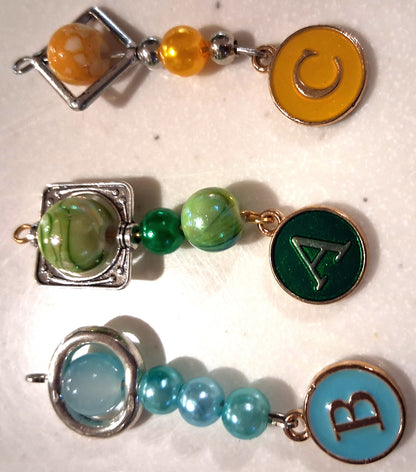 Charms Necklace, bracelets