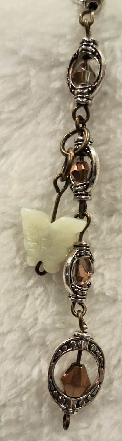 Bracelet, Brown and copper colors