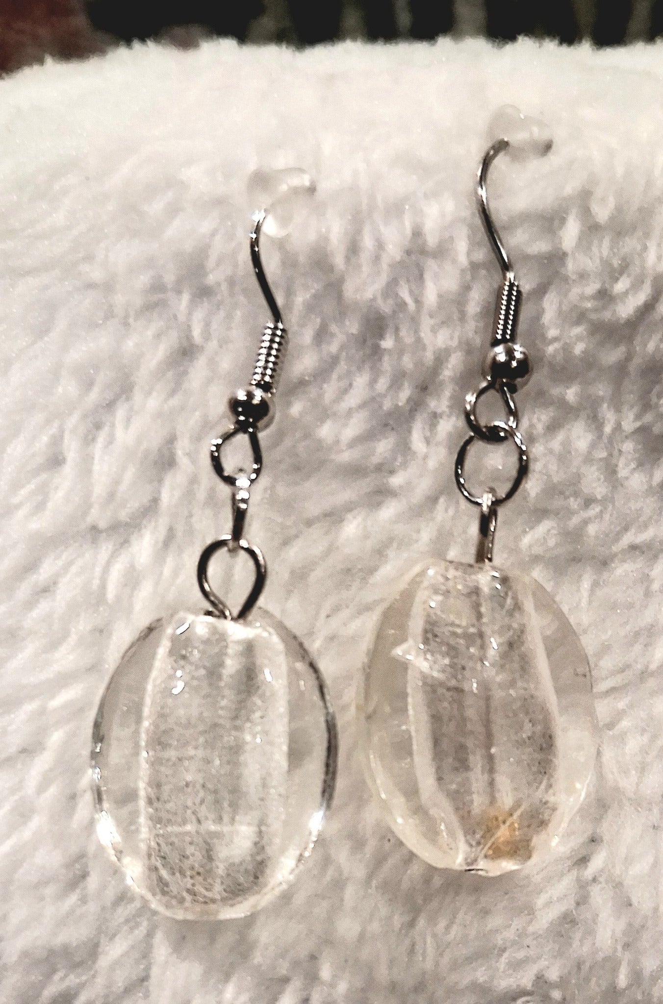 Crystal Clarity Drop Earrings