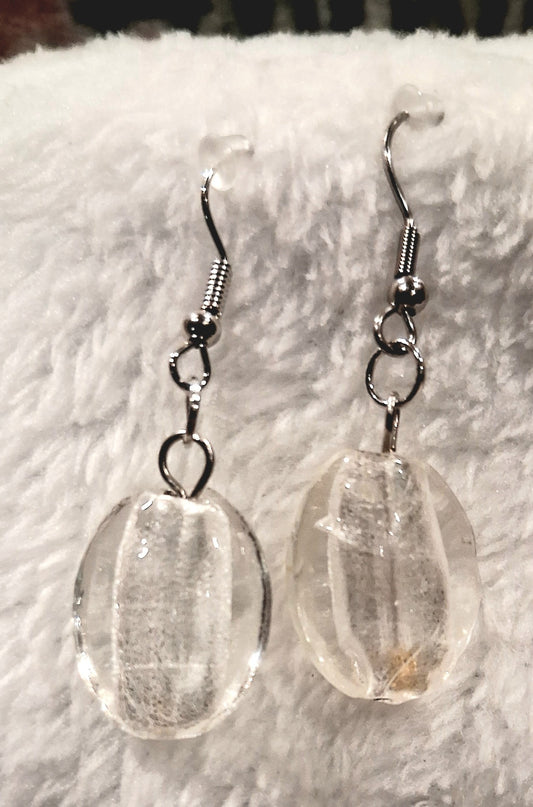 Crystal Clarity Drop Earrings