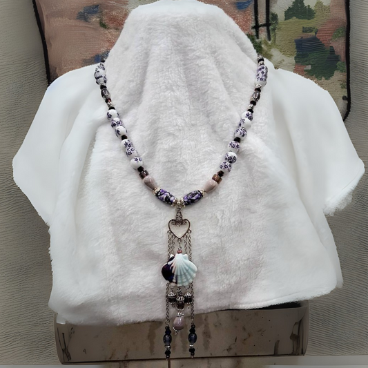 Necklace Purple