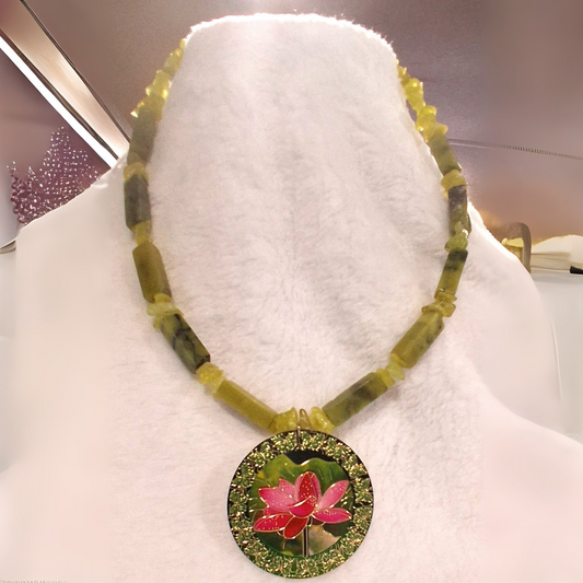 Lotus Flower Necklace