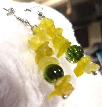 Jade earring Set