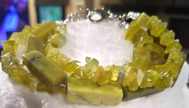 Jade 3 strand bracelet