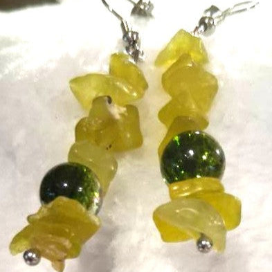 Jade earring Set