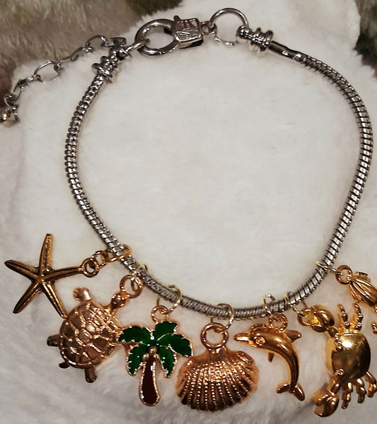 Ocean Blessings Charm Bracelet