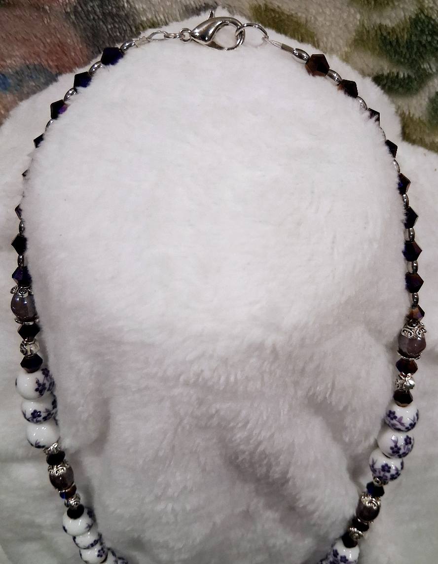 Necklace Purple