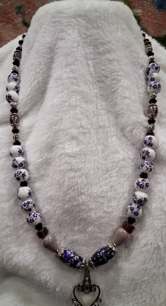 Necklace Purple