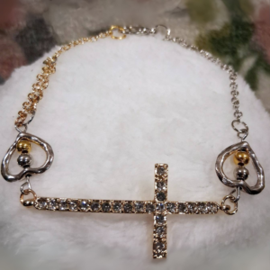 Bracelet Cross and Hearts