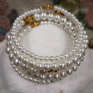 Bracelet White Pearl